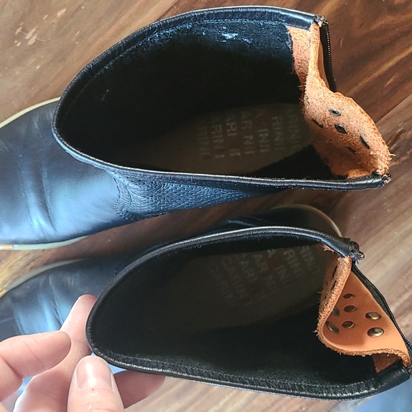 Carini leather booties 37 - Picture 10 of 11